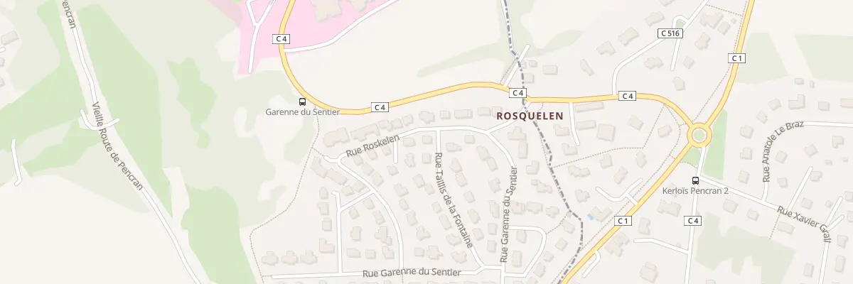Plan du 5 Rue Roskelen à Landerneau