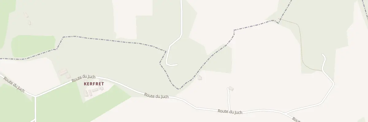 Plan du 5442F Kergoc à Plogonnec