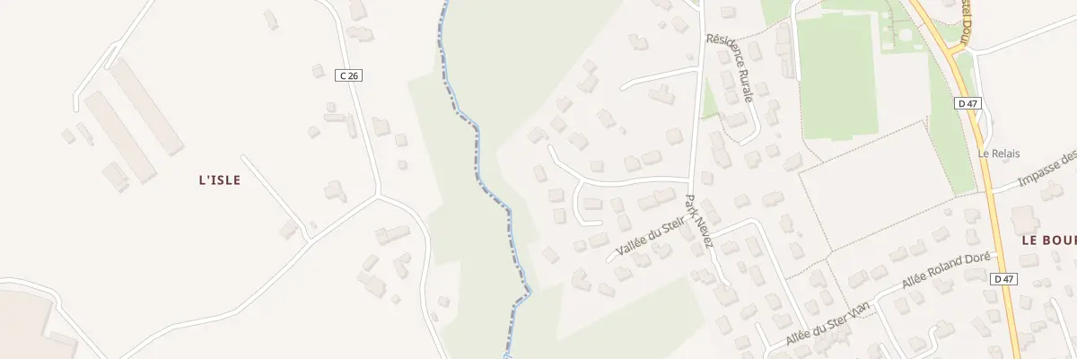Plan du 21 Res Rurale à Saint-Urbain