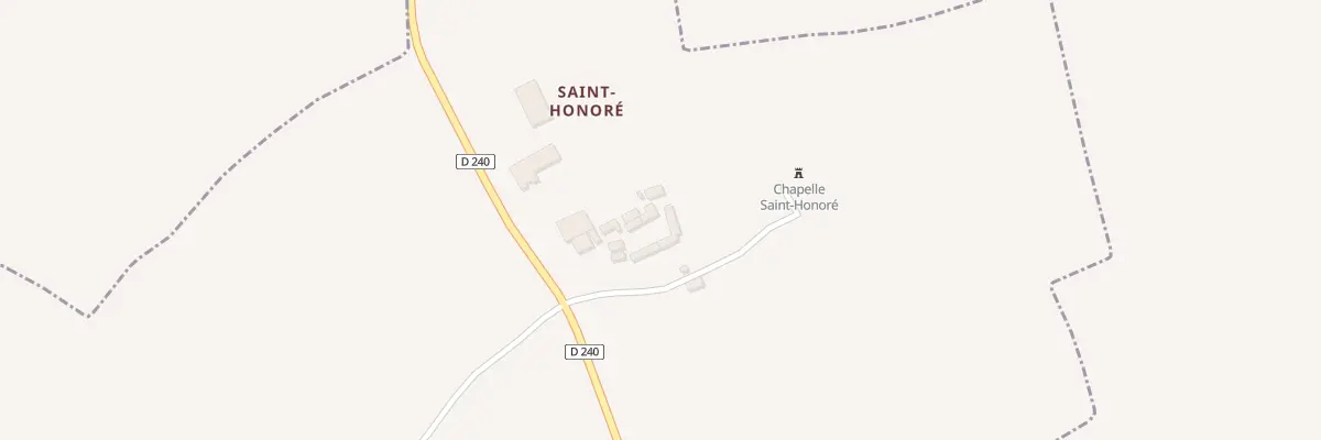Plan du 378 Saint Honore à Plogastel-Saint-Germain