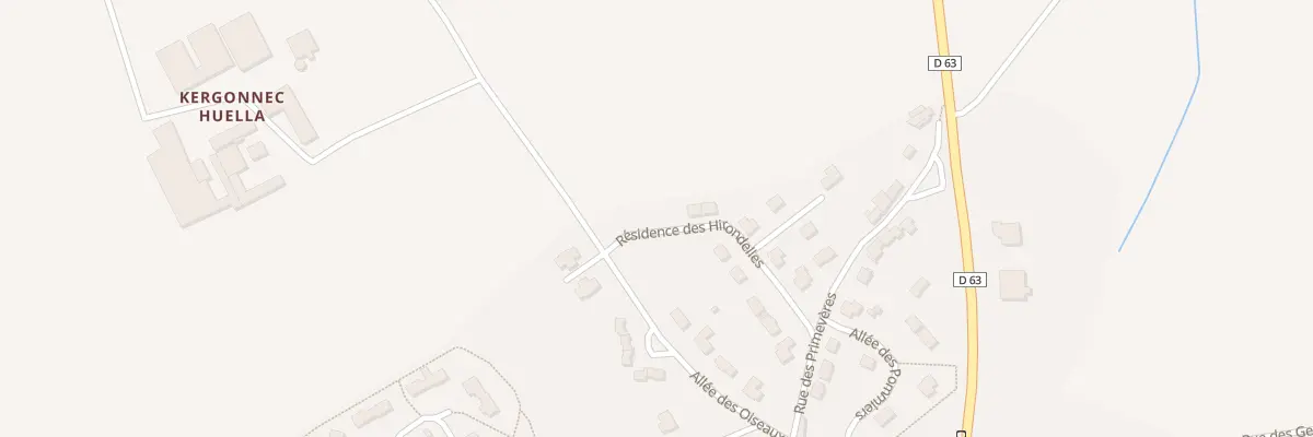 Plan du 3 Res des Hirondelles à Ploéven