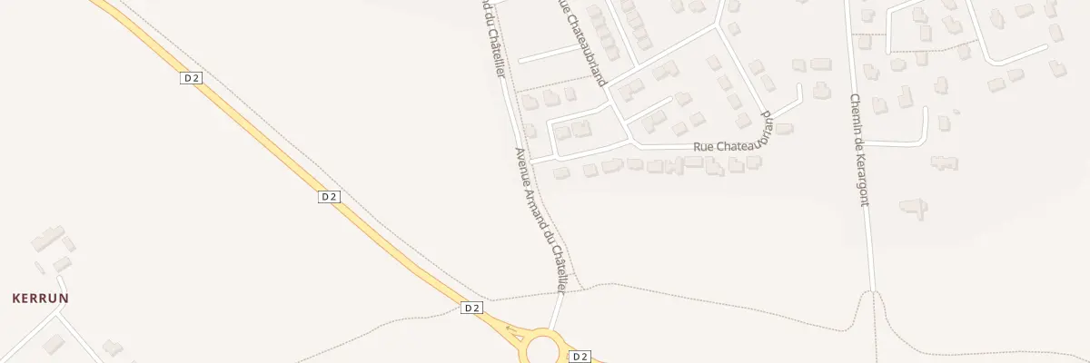 Plan du 8 Rue Condorcet à Pont-l’Abbé
