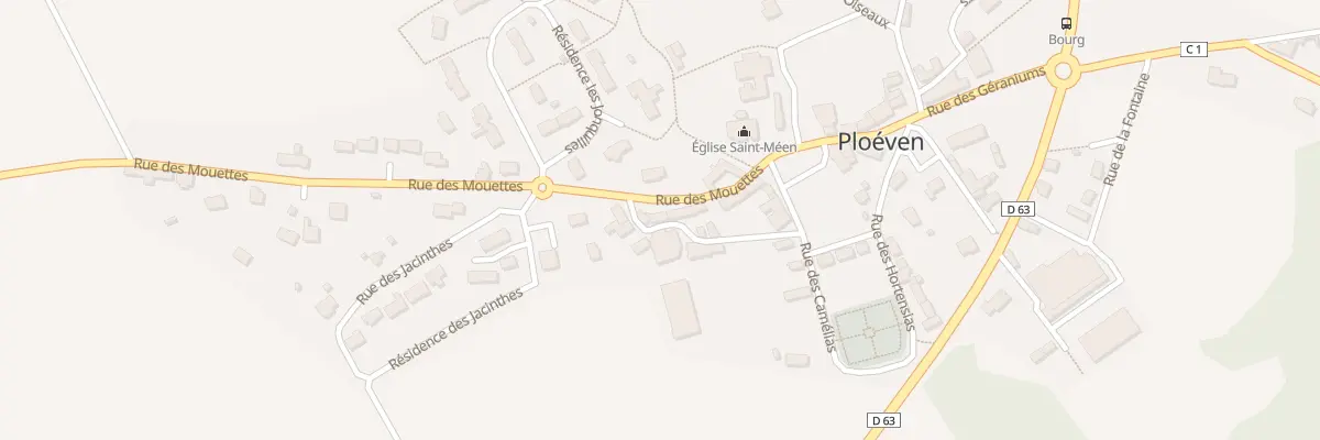 Plan du 7 Rue des Mouettes à Ploéven