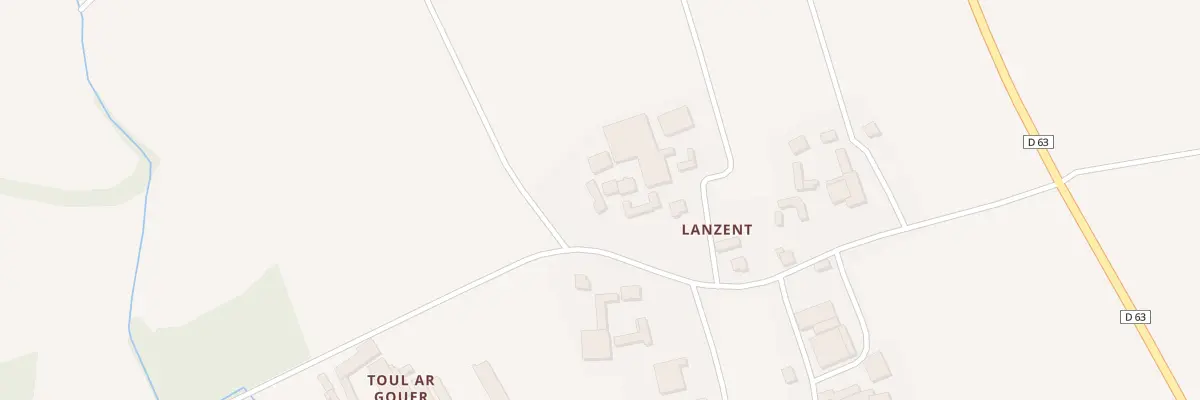 Plan du 31 Lanzent à Plonévez-Porzay