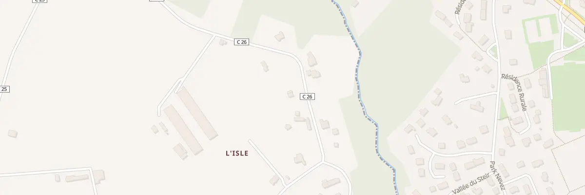 Plan du 6 L’Isle à Dirinon