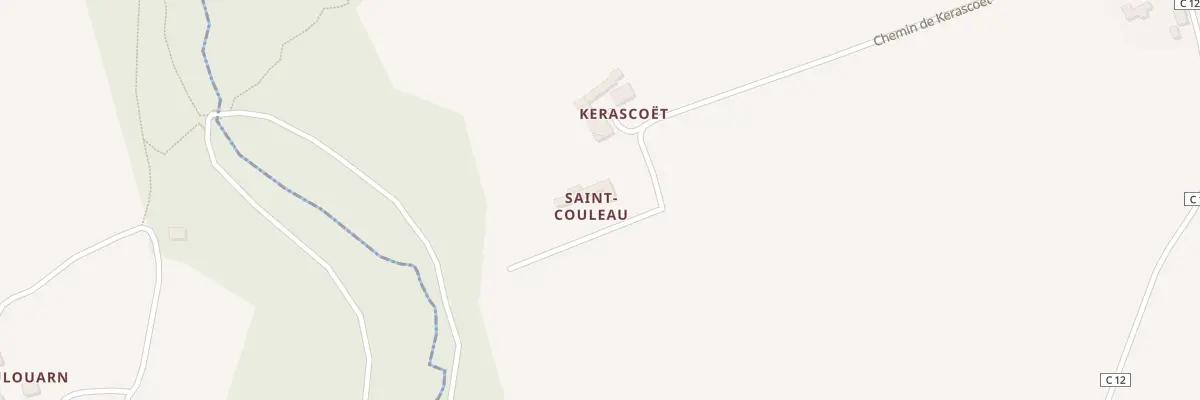 Plan du 175A Saint-Couleau à Tréméoc