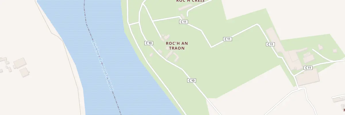 Plan du 190 Roch Izella à Tréméoc