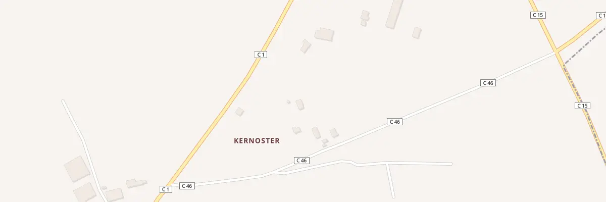 Plan du 5159 Kernoster à Dirinon