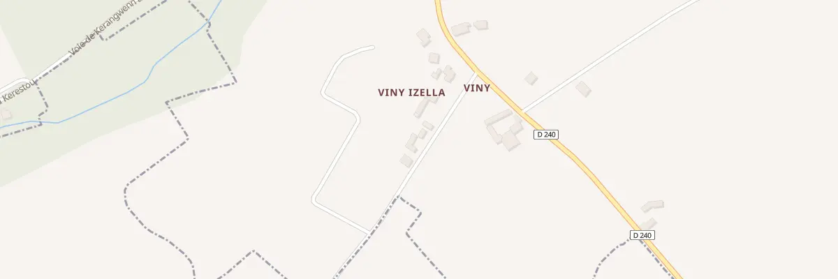 Plan du 373 Viny Izella à Plogastel-Saint-Germain