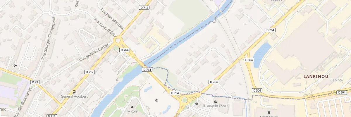 Plan du 22 Rue de l’Elorn à Pencran