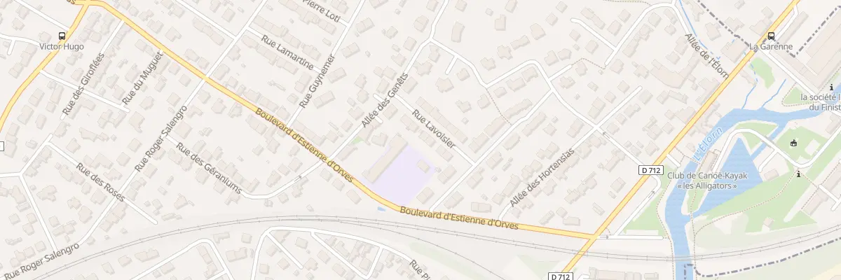 Plan du 15 Rue Lavoisier à Landerneau