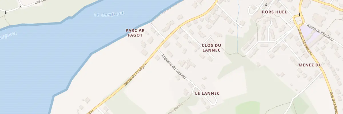 Plan du 17 Imp du Lanneg à Hôpital-Camfrout