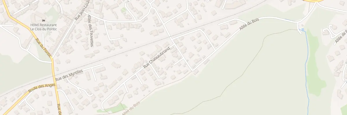 Plan du 32 Rue André Millour à Landerneau
