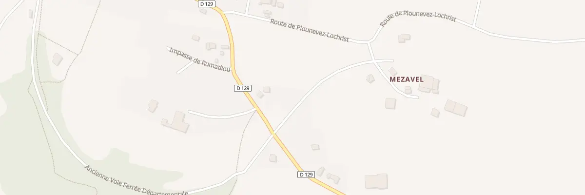 Plan du 575 Rumadiou à Tréflez