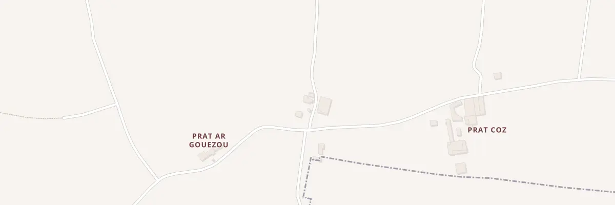 Plan du 5 Prat Ar Gouezou à Tréflez