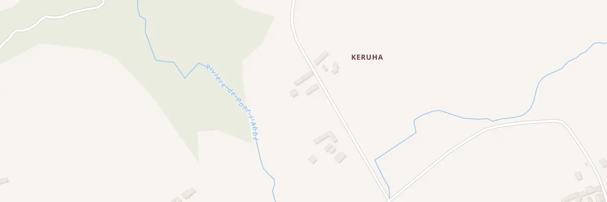 Plan du 7 Kerhua à Plonéour-Lanvern