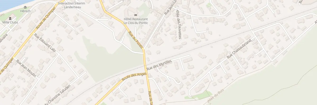 Plan du 63 Rue Jean-Louis Rolland à Landerneau