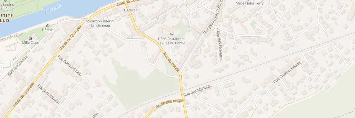 Plan du 54 Rue Jean-Louis Rolland à Landerneau