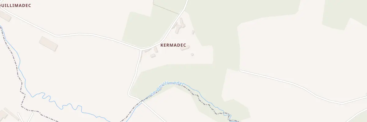 Plan du 5129 Kermadec à Saint-Méen