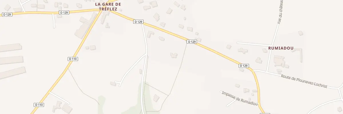 Plan du 3 Squilloric à Tréflez