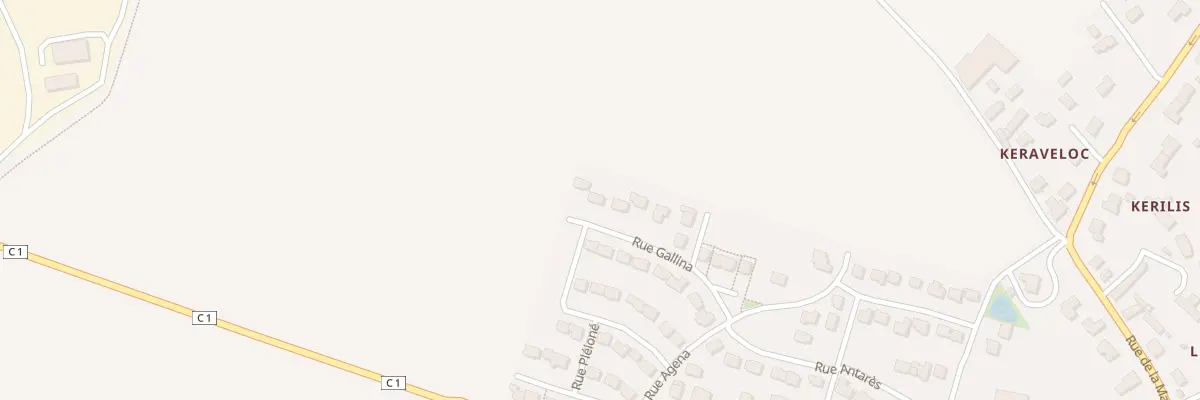 Plan du 28 Rue Gallina à Plouédern