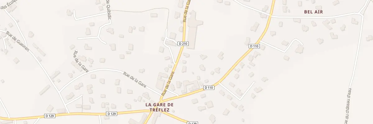 Plan du 6 Rue de Mesmeillan à Tréflez