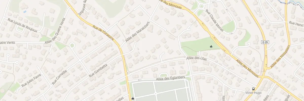 Plan du 32 All des Lilas à Landerneau
