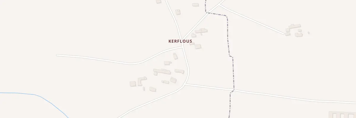 Plan du 5409 Kerflouz à Plomeur