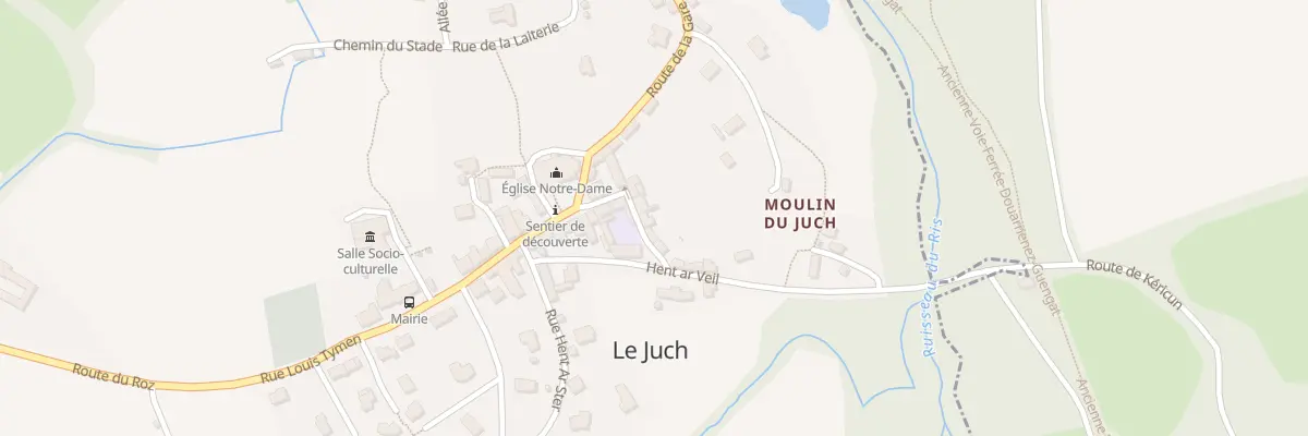 Plan du 5 Rue de l’Ecole au Juch