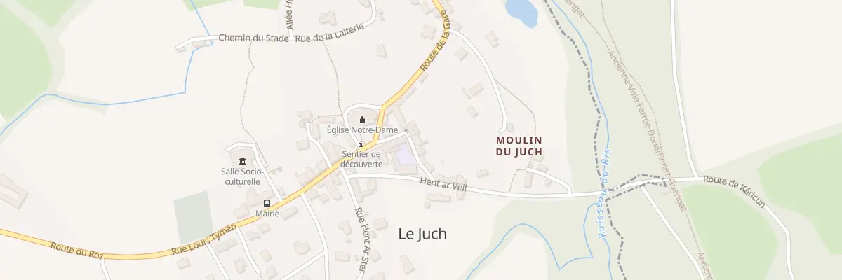 Plan du 3 Rue de l’Ecole au Juch