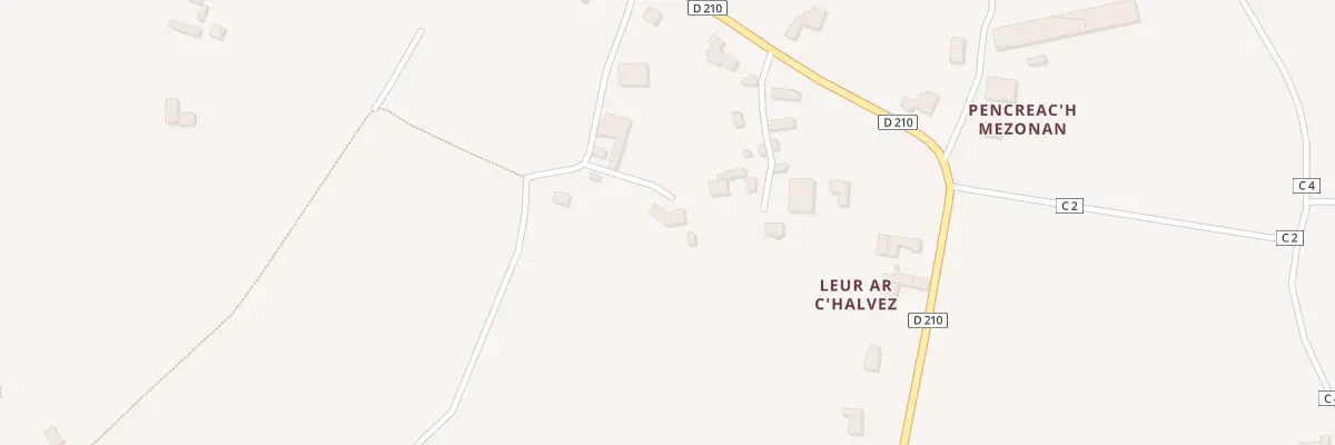 Plan du 35 Mezonan à Tréflez