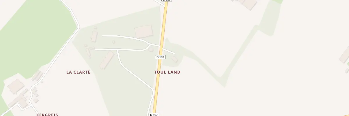 Plan du 92 Toul Land à Kerlaz