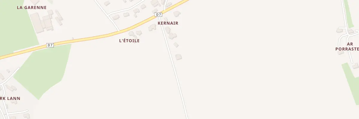 Plan du 5094 Kernair à Kerlaz