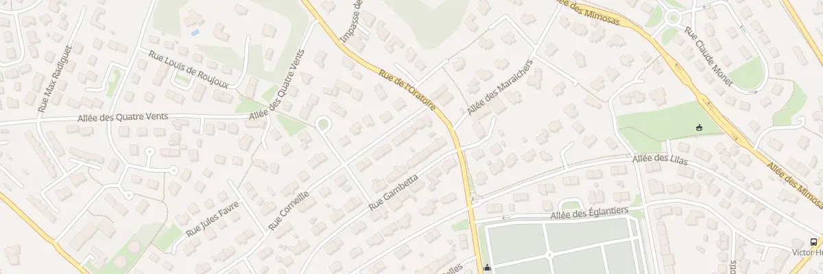 Plan du 5 Rue Corneille à Landerneau