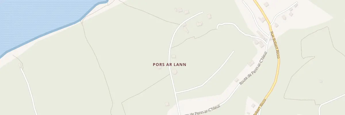 Plan du 5259 Porzh Al Lann à Hôpital-Camfrout