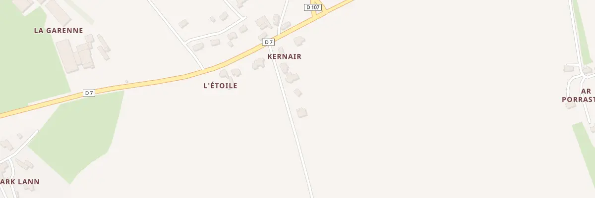 Plan du 1979C Kernair à Kerlaz