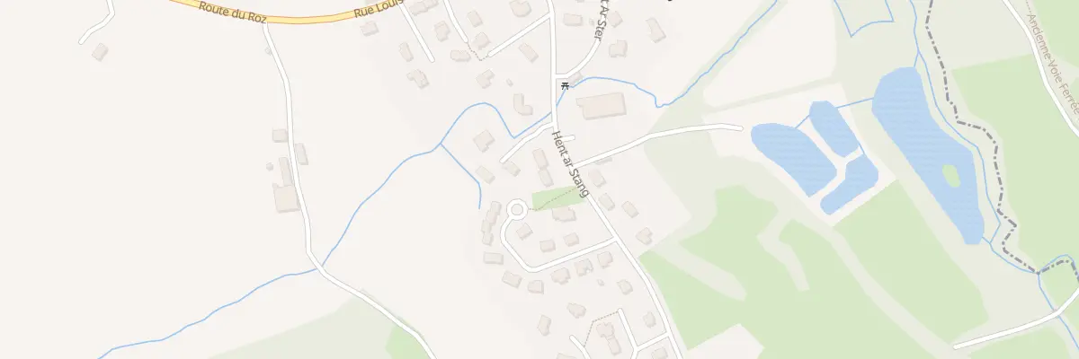Plan du 14 Rue Hent Ar Stang au Juch