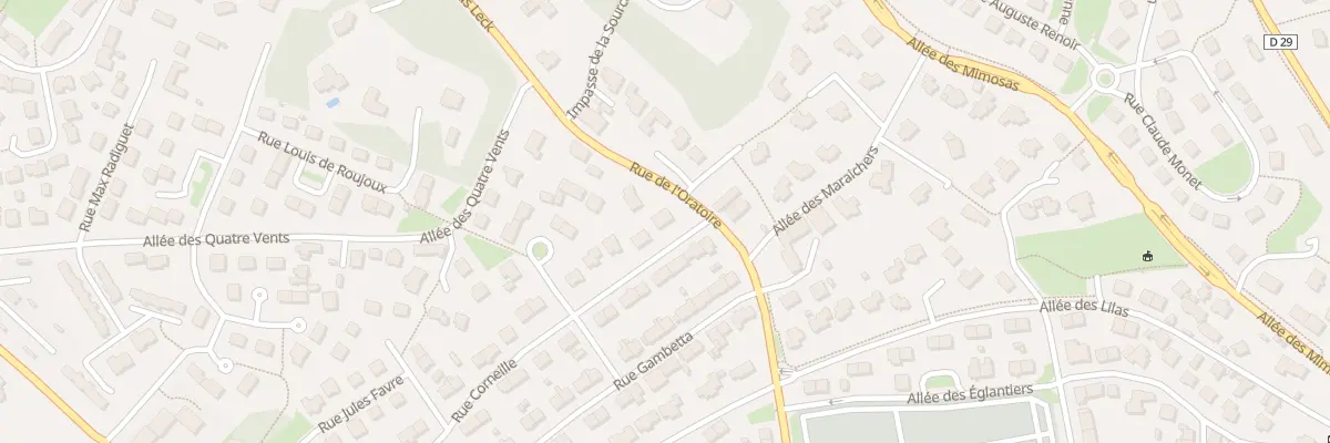 Plan du 2 Rue Corneille à Landerneau