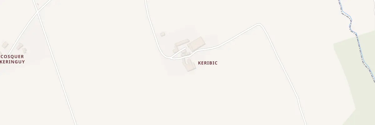 Plan du 4 Keribic à Peumerit