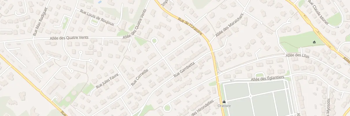 Plan du 13 Rue Corneille à Landerneau