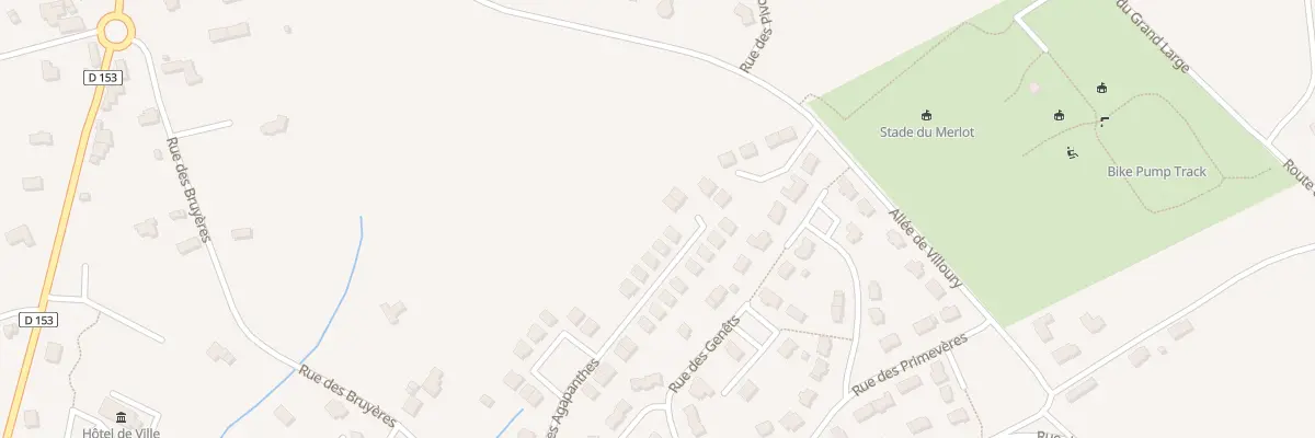 Plan du 29 Rue des Agapanthes à Treffiagat