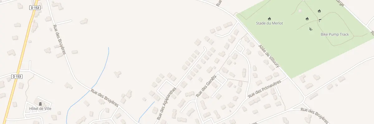 Plan du 23 Rue des Agapanthes à Treffiagat