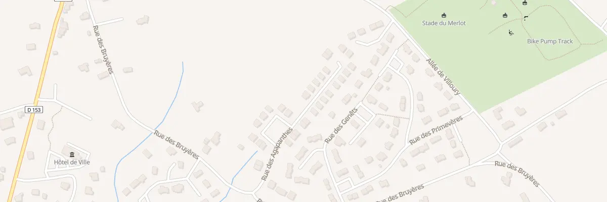 Plan du 21 Rue des Agapanthes à Treffiagat