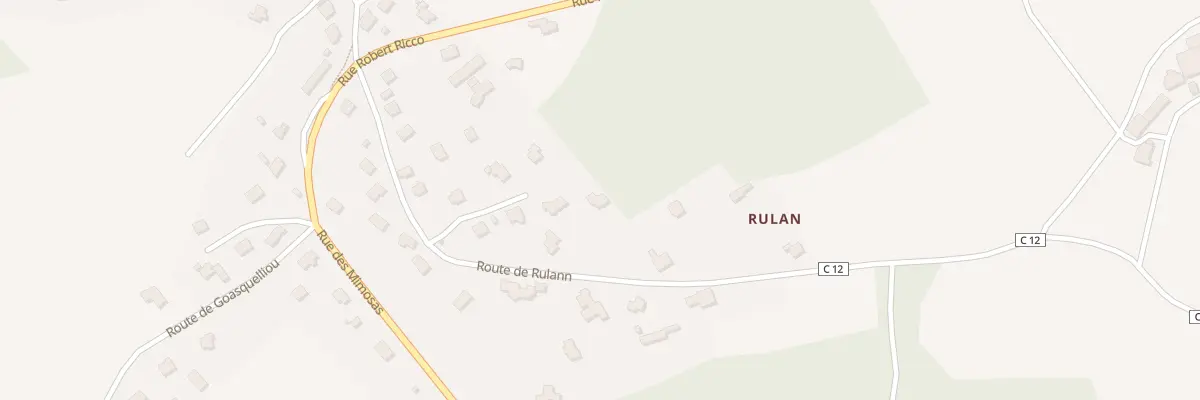 Plan du 271 Rte de Rulann à Hôpital-Camfrout