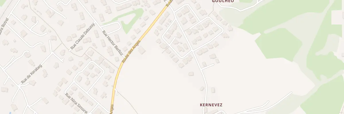 Plan du 24 Rue Yan Larhantec à Landerneau