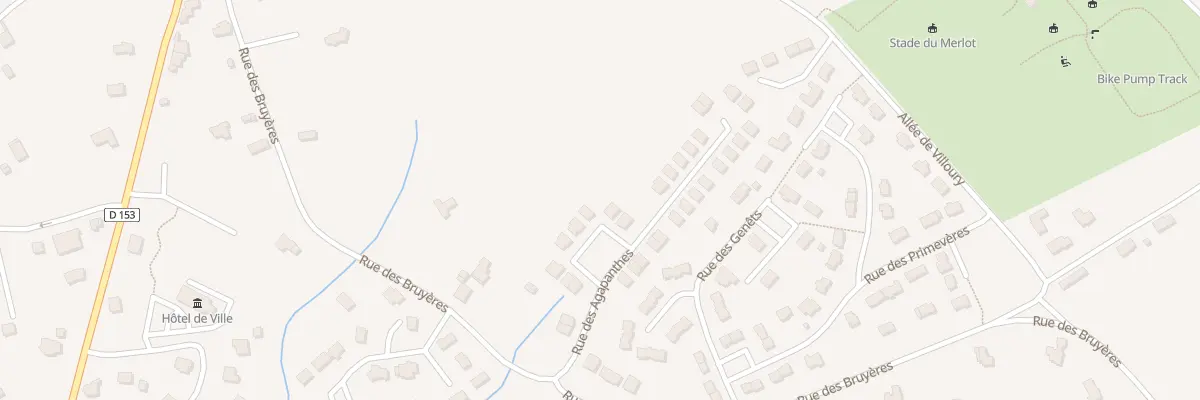Plan du 17 Rue des Agapanthes à Treffiagat