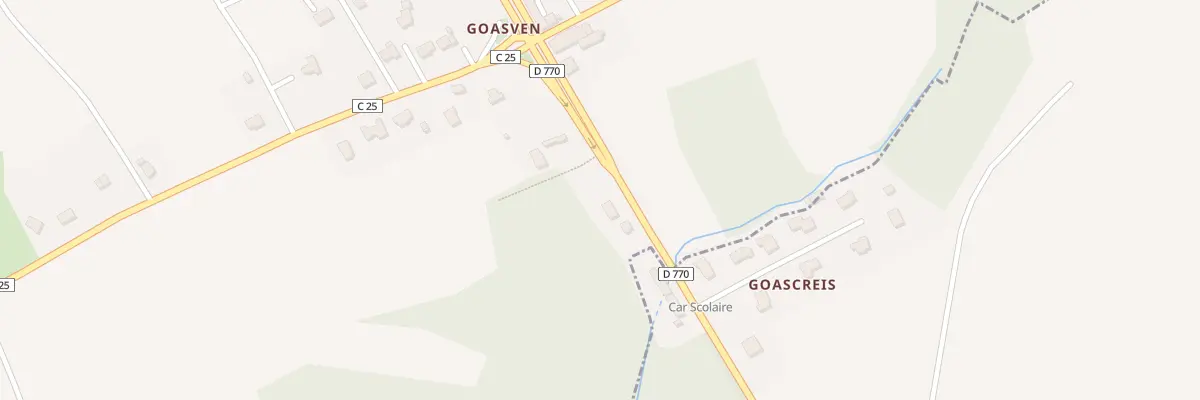 Plan du 20 Goasven à Logonna-Daoulas
