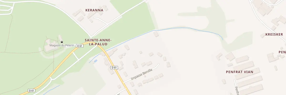 Plan du 16 Rte de Saint Anne La Palud à Plonévez-Porzay