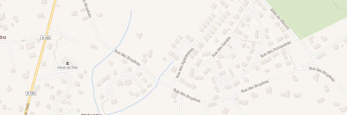 Plan du 7 Rue des Agapanthes à Treffiagat