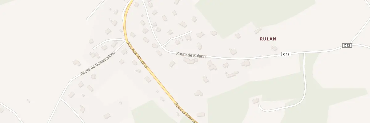 Plan du 250 Rte de Rulann à Hôpital-Camfrout